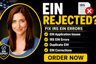 fix ein application issues and resolve irs errors for your business