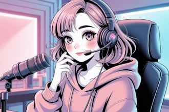 record nsfw asmr female voice over nauty erotic voice for sedulctive voiceover