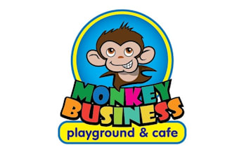 design indoor fun recreation and play logo