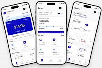 develop fintech app crypto wallet app money transfer app banking app