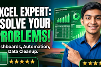 clean, format, merge, split excel data
