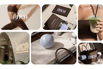 create a premium visual identity