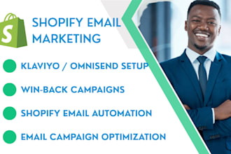 setup shopify email marketing SMS automation klaviyo postscript twilio omnisend
