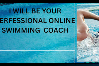 be your online swimming coach and instructor