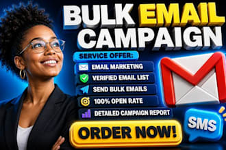 do bulk email marketing email blast cold email outreach and send bulk emails