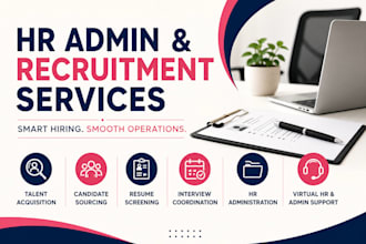 do HR admin tasks and recruitment for you