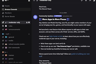build your discord server