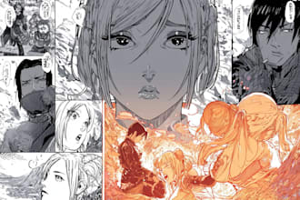 anime manga comic book illustration manga or manga cover