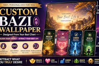 design custom lucky bazi wallpaper for phone and PC