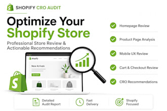 audit and optimize your shopify store for better conversions
