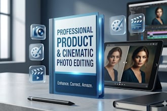 professional product and cinematic photo editing