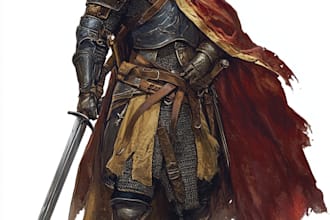 do a amazing dnd party d and d character