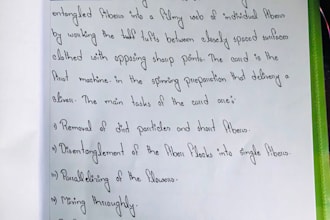 write anything with my beautiful hand writing