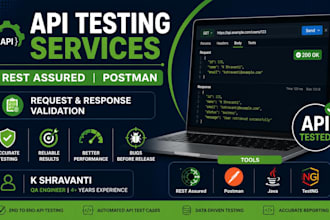 do API testing using postman and rest assured