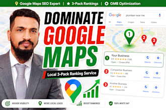 do google maps SEO and gmb optimization for local pack ranking