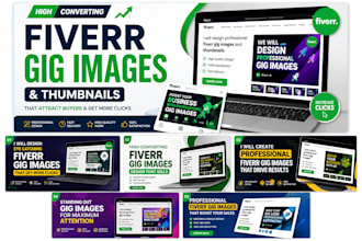 design high converting fiverr gig images and thumbnails