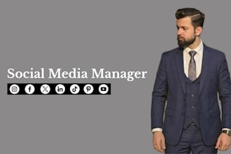 be your social media manager