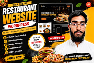 build a restaurant website in wordpress