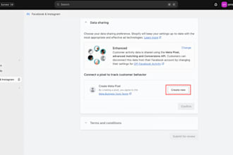 integrate shopify with meta business suite