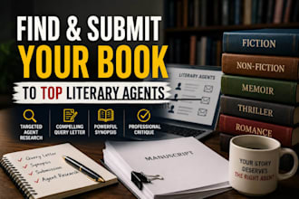 find submit your book to top literary agent query letter synopsis critique