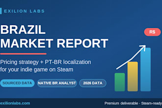 create a brazil market research and pricing report for your indie game