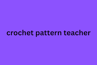 be your teacher in crochet pattern
