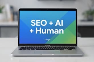 seo blog posts with ai and human touch for google ranking