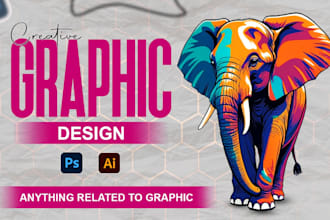 do professional and creative graphics design work