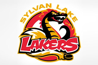 design wonderful sylvan lake lakers logo