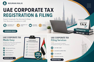 provide uae corporate tax registration and return filing services