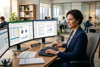 do ms office data entry, excel work, typing and copy paste tasks
