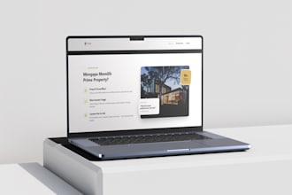 make responsive property website