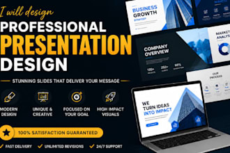 create stunning presentation slides for your business