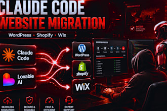 migrate claude code to lovable website claude ai wordpress shopify wix migration