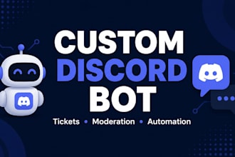 create a custom discord bot for your server