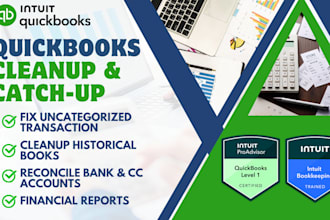 do quickbooks cleanup and reconcile accounts