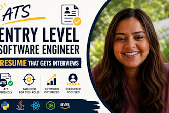 write ats entry level software engineer resume that gets interviews
