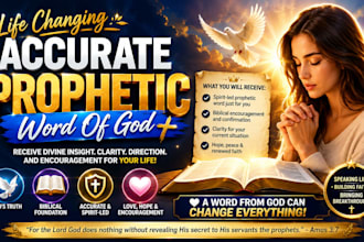 offer prophetic prayer for your business, career, and finances