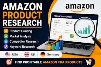 amazon product research for USA UK and germany marketplace