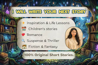 write short stories of any genre