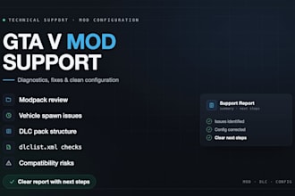 diagnose your gta v crash, modpack, or vehicle spawn issue