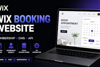 build wix booking website design membership wix website redesign wix api cms wix