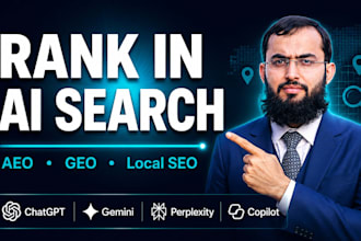 do monthly GEO and aeo local SEO for google and ai search ranking
