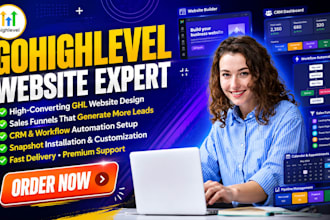 gohighlevel expert ghl website ghl workflow snapshot sale funnel CRM automation