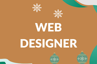 be your web designer