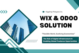 be your wix and odoo erp expert