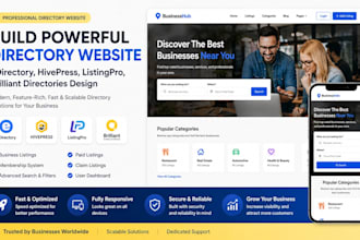 directory website, edirectory, hivepress, listingpro, brilliant directories