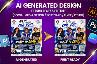 convert ai generated designs into print ready editable PSD, ai