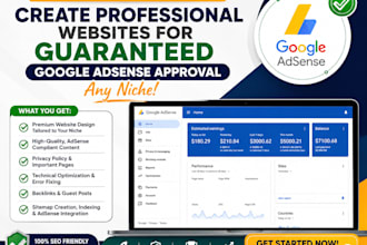 prepare your website with all essential adsense requirements for any niche