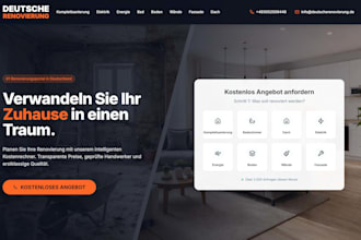 develop a custom business website with admin panel and SEO